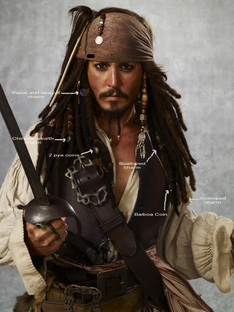 Jack Sparrow Costuming - A Pirate's Compendium
